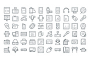 125+ Multimedia Vector Icons, an Outline Icon by Vectors Market (Thumbnail 3 of 3)