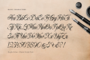 Kasfia Sirius | Classic Script, a Script Font by gracetype_studio (Thumbnail 9 of 11)