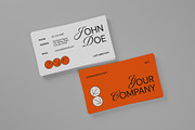 Company Business Card, a Business Card Template by graphicook (Thumbnail 3 of 3)