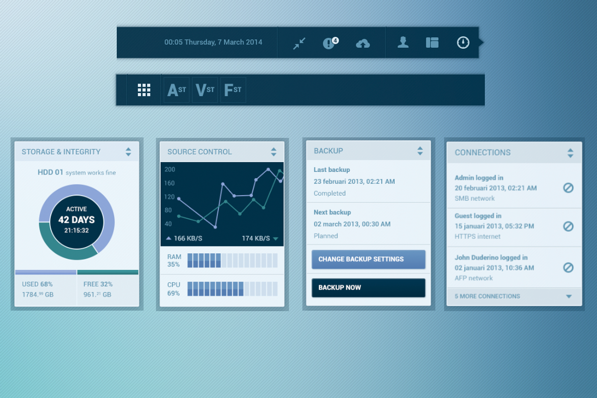 APPLICATION, DASHBOARD UI DESIGN, an Android Mockup by ORCOLOR (Photo 5 of 5)
