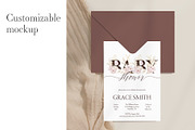 Customizable Card Mockup 5x7 8e b32, an Advertising Mockup by PawMockups (Thumbnail 3 of 12)