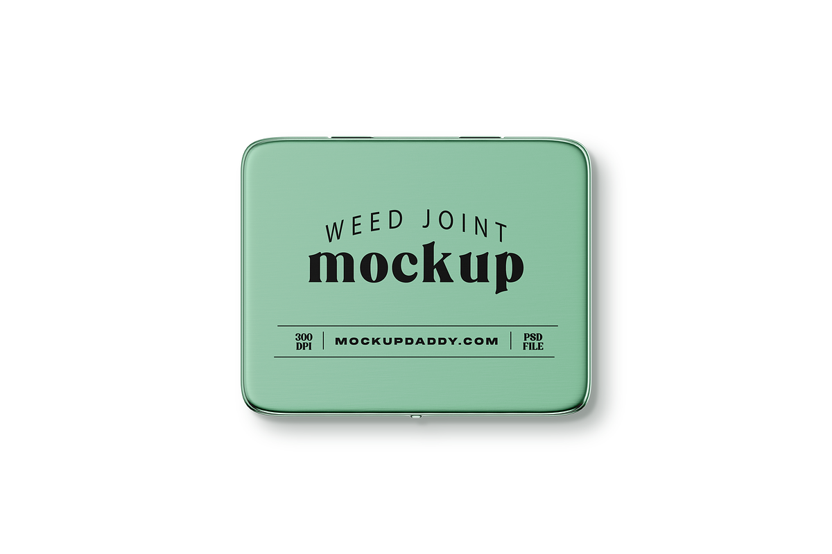 Cannabis Joint Branding Mockup, an Advertising Mockup by Mockupdaddy (Photo 10 of 14)