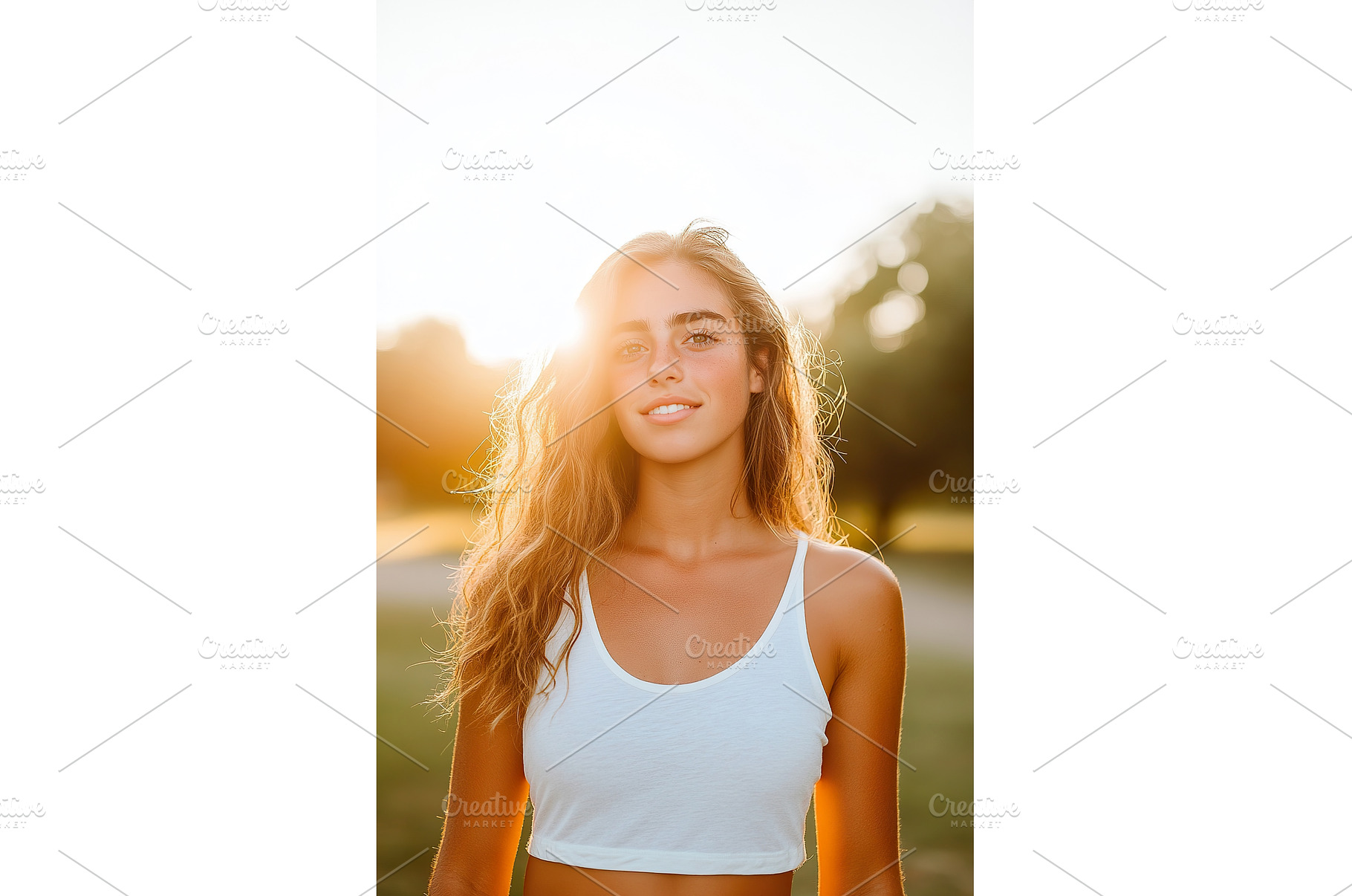 Sunlit Portrait of Smiling Caucasian, a Person Photo by Lermont51