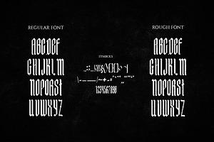 ABRAXAS Gothic Typeface