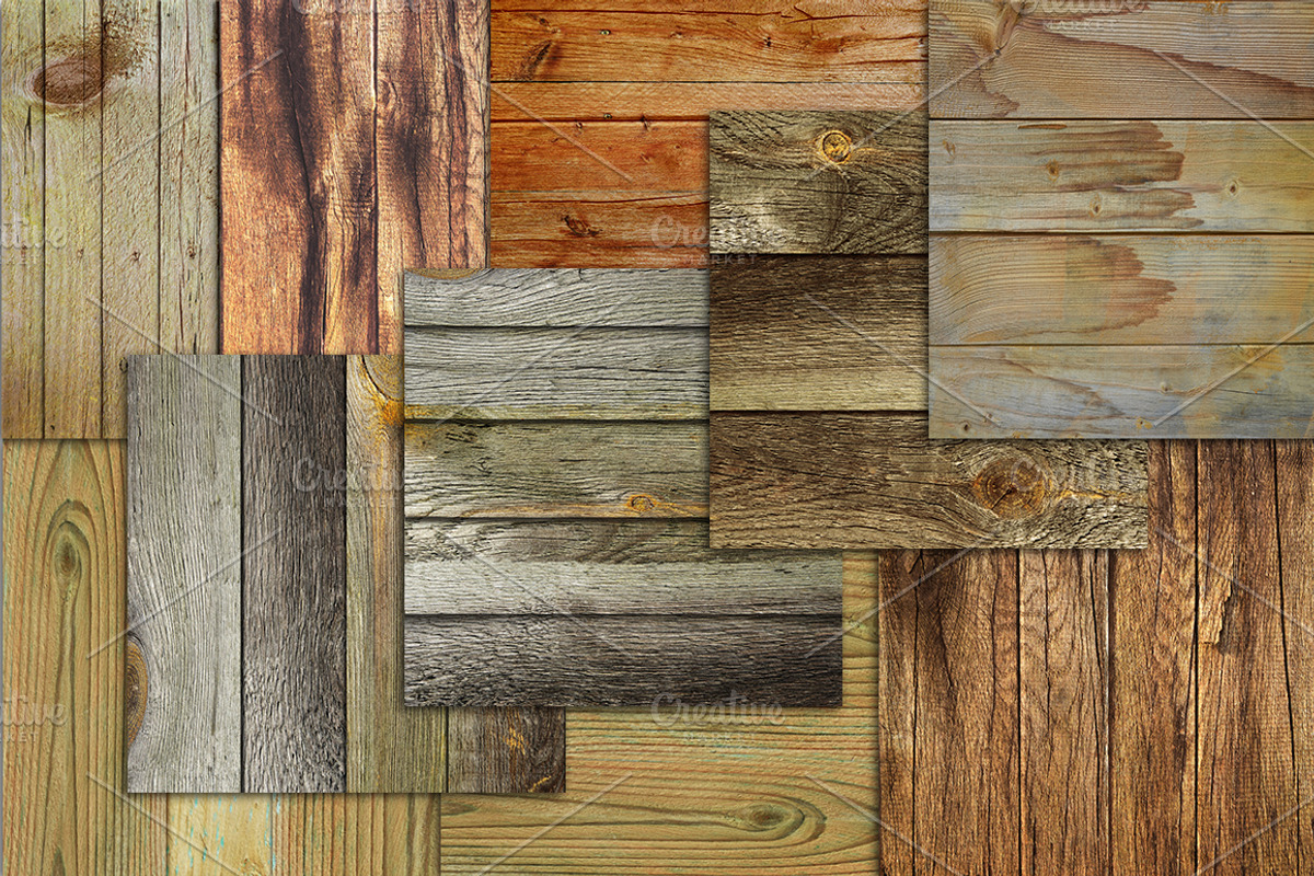 Dark WOOD TEXTURE BACKGROUND PLANKS preview 3
