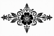Ornamental Flower Designs, an Illustration by yasushie (Thumbnail 7 of 20)