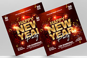 2026 Happy New Year Flyer Template, a Social Media Template by Artonix (Thumbnail 3 of 3)