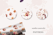 AUTUMN GARDEN watercolor flowers, a Seasonal Illustration by Yuliia Lashevska (Thumbnail 11 of 14)