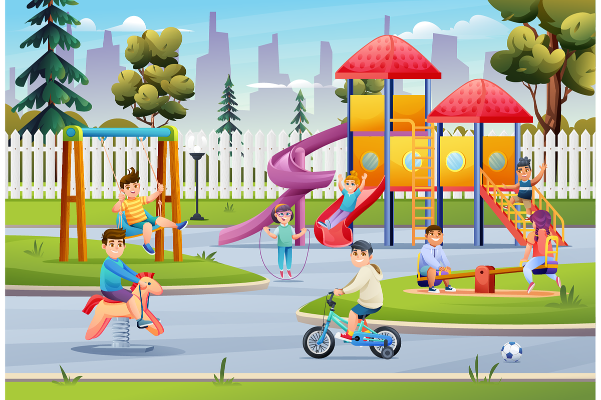 Kids Playground Collection, an Education Illustration by YG Studio (Photo 6 of 8)