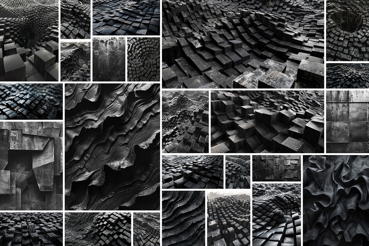 105 Black edgy backgrounds, a Background Graphic by Handmadefont