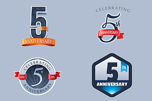 5th Anniversary Logo
