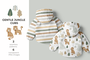Baby Leopard Patterns Set