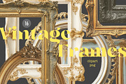Vintage Frames, an Object Graphic by TheCuteShop (Thumbnail 1 of 3)