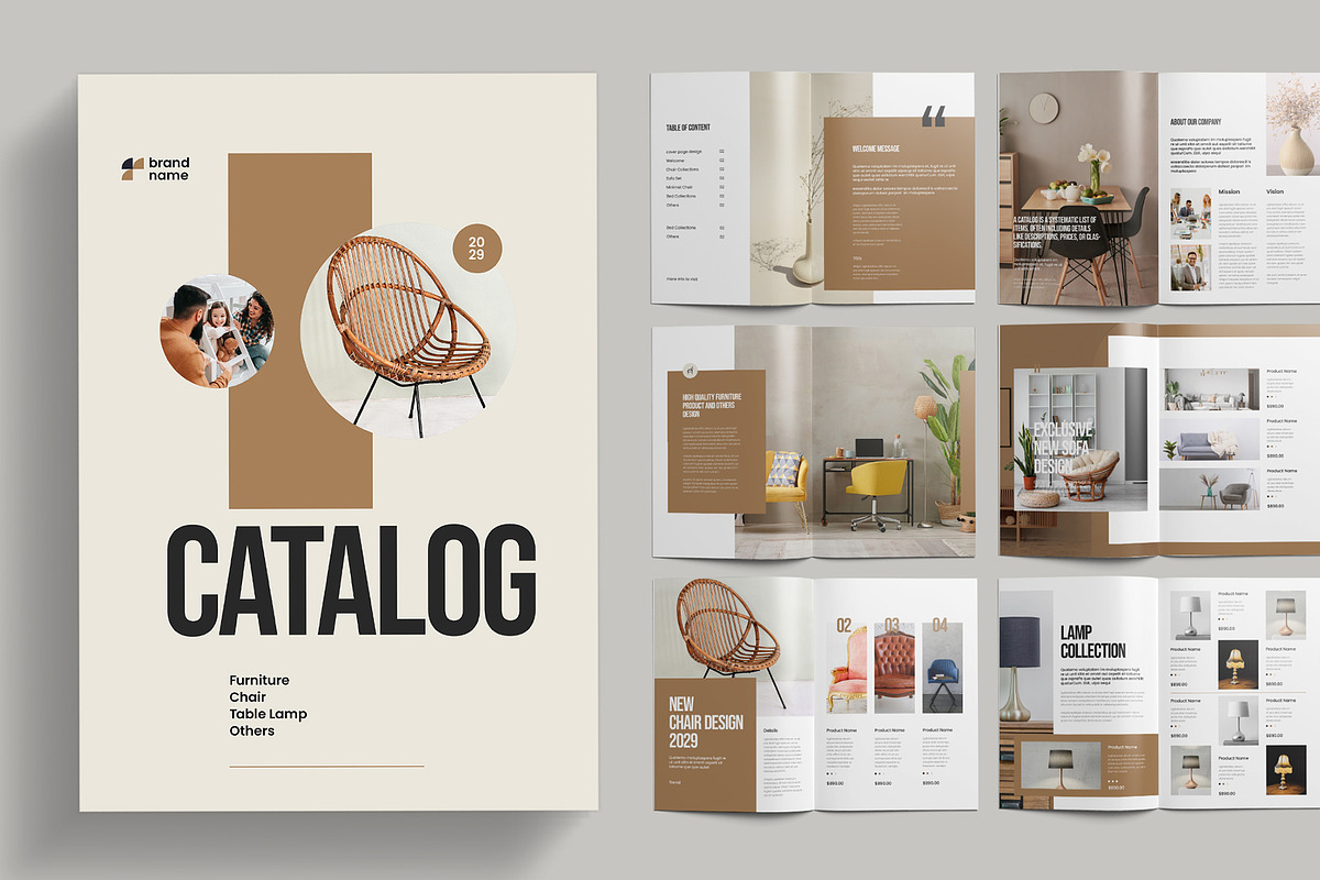 Product Catalog Template, a Brochure Template by Pixelpick (Photo 1 of 9)
