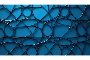 visual blue background geometric ai, a Background Photo by pikepicture