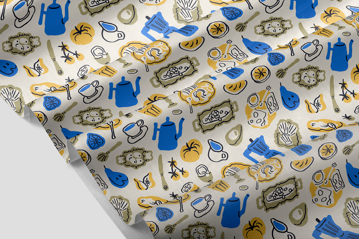 Breakfast food seamless patterns, a Pattern Graphic by Good Studio (Photo 12 of 13)