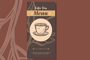 Vintage Coffee Shop Menu, a Templates & Theme by studiogstock (Thumbnail 2 of 5)