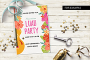 Tropical flowers and leaves, vector., an Object Graphic by VaraNa Art (Thumbnail 2 of 9)
