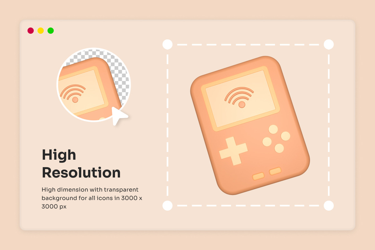 Premium 3D Gaming Icon Pack, a Technology Illustration by twinstd (Photo 3 of 6)