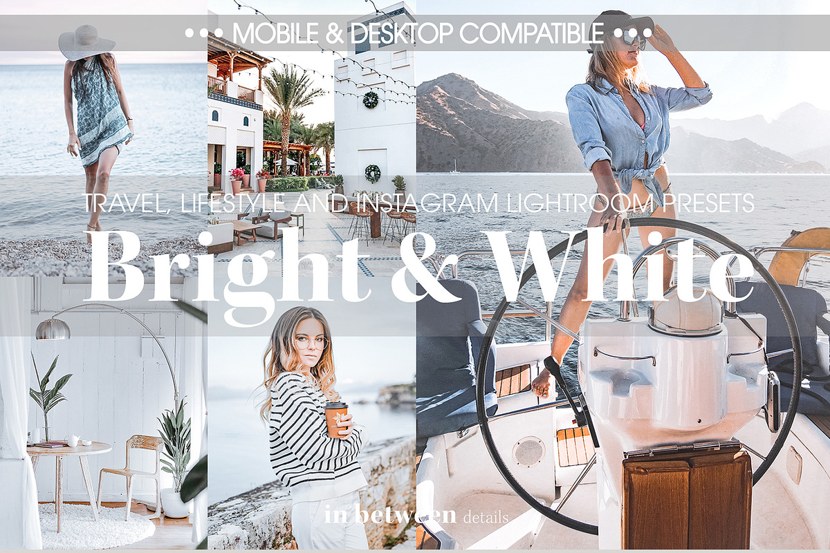 Bright & White Mobile Desktop Preset