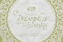 Dreaming of Sunday - Whimsical Font