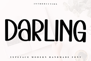 Darling, a Sans Serif Font by FreshTypeINK (Thumbnail 1 of 7)