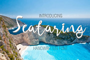 Seafaring, a Script Font by Dira Studio (Thumbnail 1 of 8)