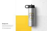 S. Steel 20 oz. Water Bottle Mockup, a Product Mockup by creatsy5 (Thumbnail 10 of 12)