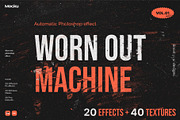 Worn-out Machine - Photoshop effect, an Action Add-On by Mocku (Thumbnail 1 of 11)