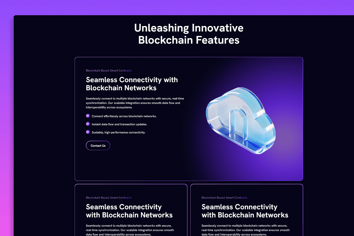 BlockFlow – Web3 Figma Template, an UI Kit Template by Flow Samurai Templates (Photo 2 of 5)