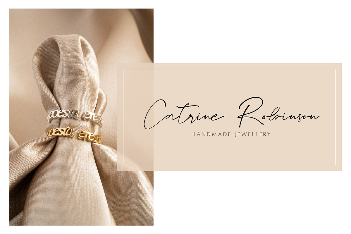 Fine art font duo, a Sans Serif Font by elvinova (Photo 14 of 19)