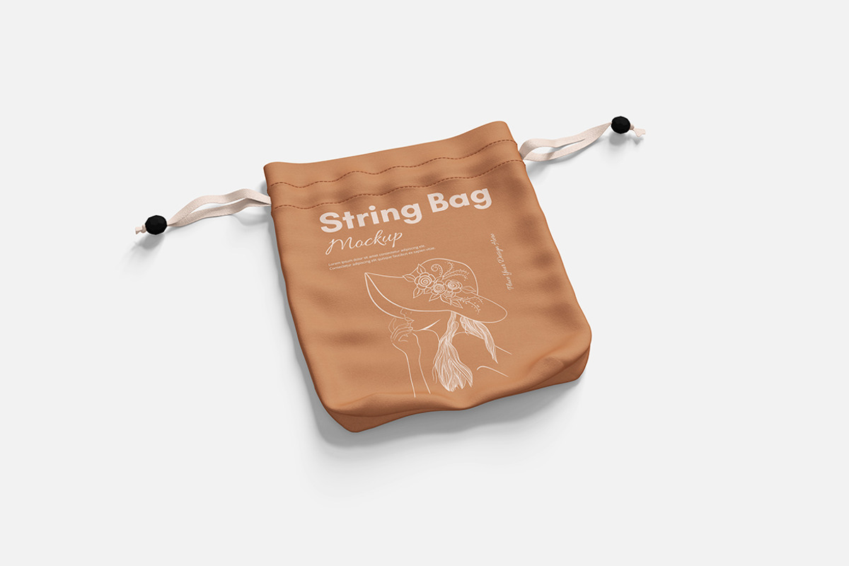 String Bag Mockup, a Product Mockup by Indah (Photo 6 of 6)