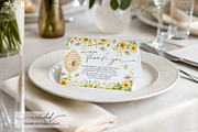 Honey Bee Baby Shower Stationery Set, a Templates & Theme by VeliusCreativeStudio (Thumbnail 6 of 6)