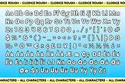 Clodice Rough, a Sans Serif Font by Craft Supply Co. (Thumbnail 8 of 8)