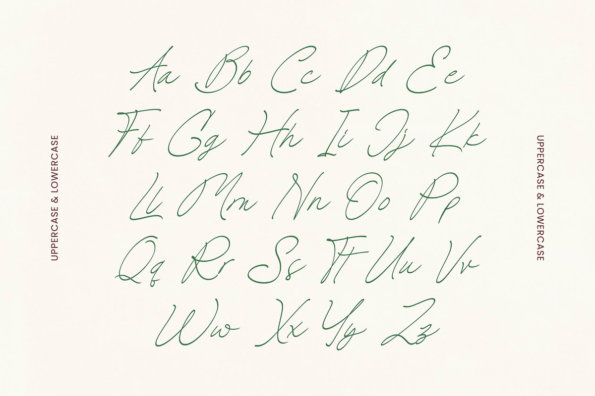 Straight Others Aesthetic Script, a Script Font by stylishtype.co (Photo 13 of 15)