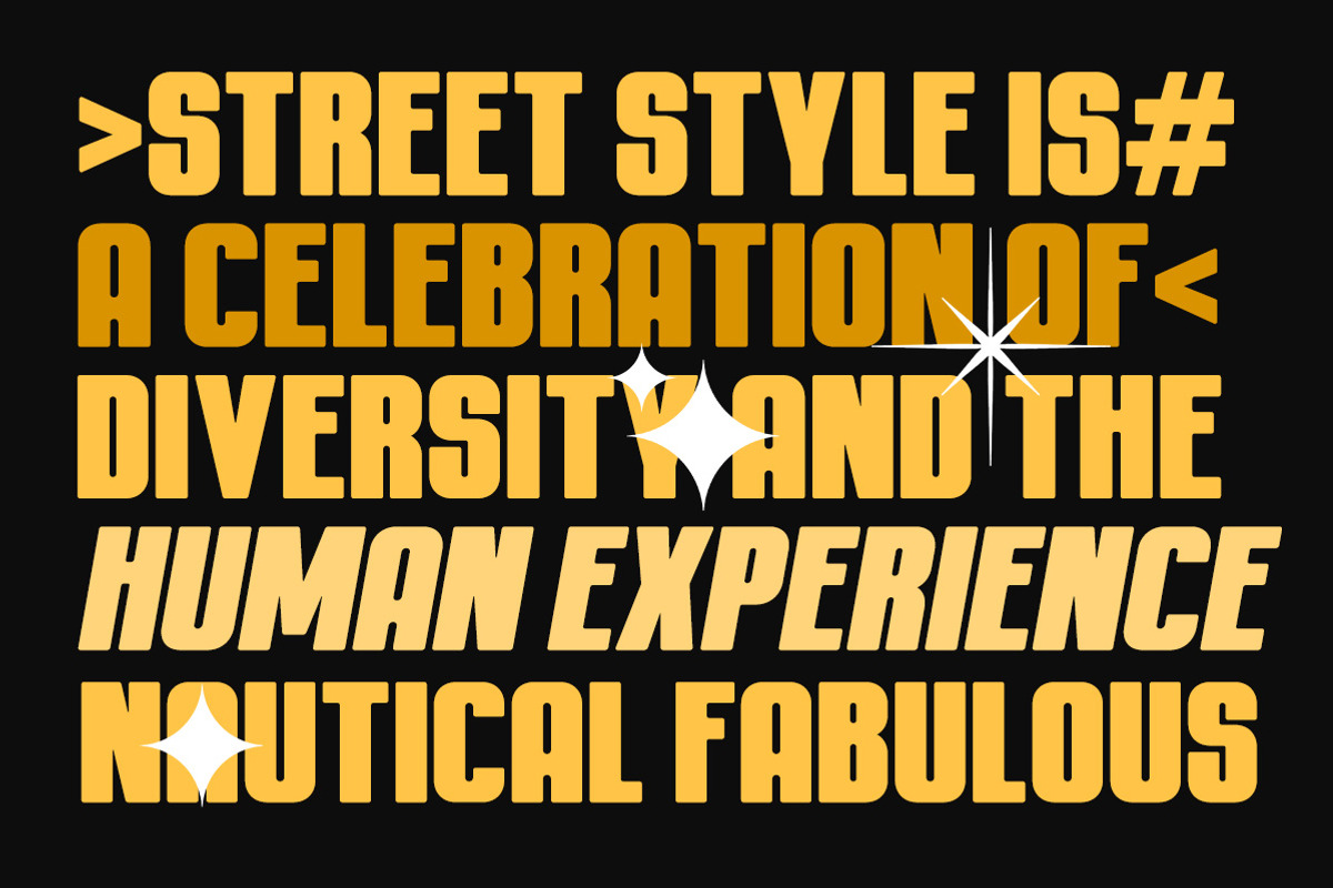 Nautical Fabulous Condensed Display, a Sans Serif Font by Letterhend Studio (Photo 3 of 9)