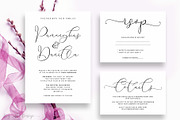 With You // Lovely Script Font, a Script Font by Aldedesign (Thumbnail 3 of 12)