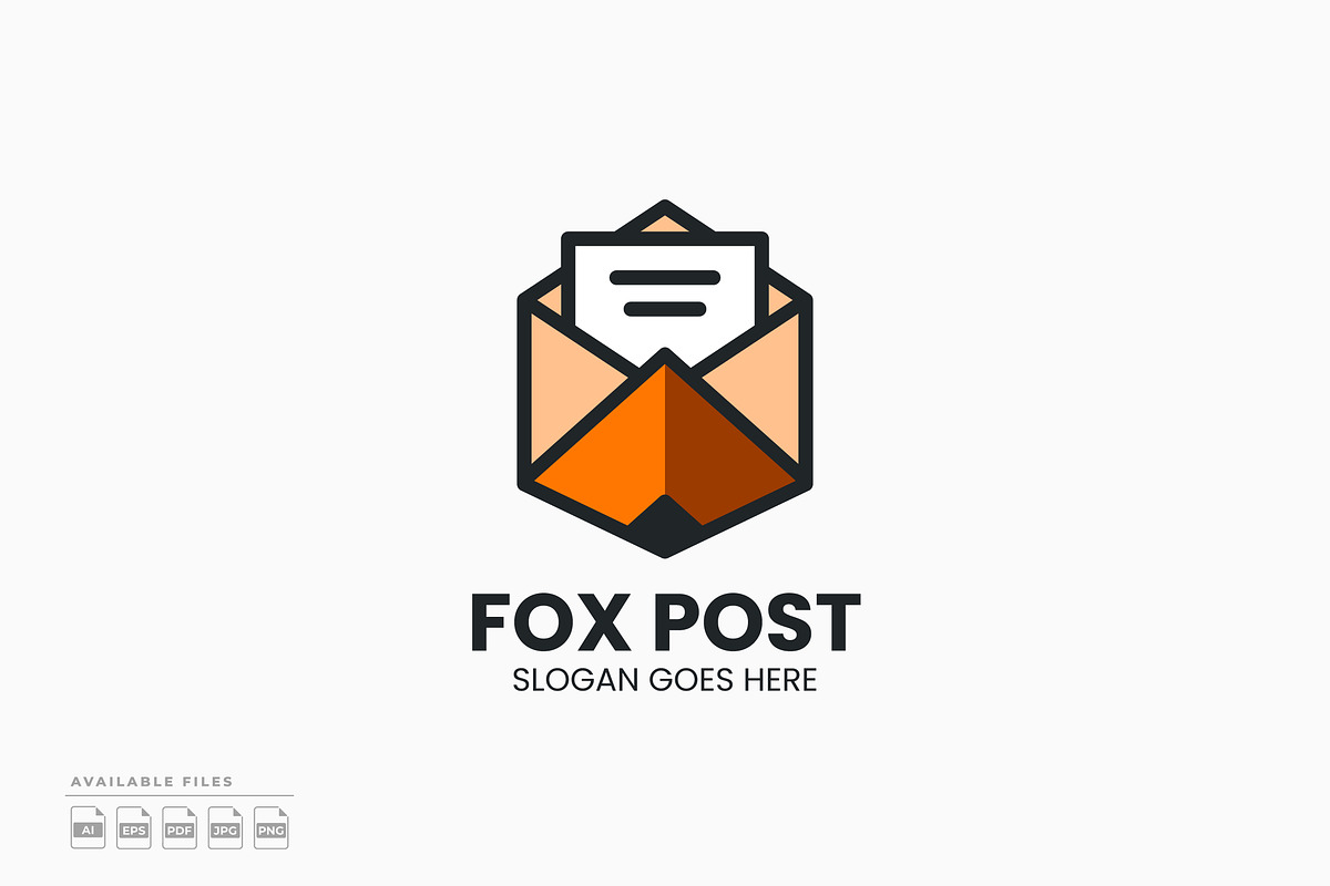 Fox Post Logo, a Branding & Logo Template by Zeer Graphic