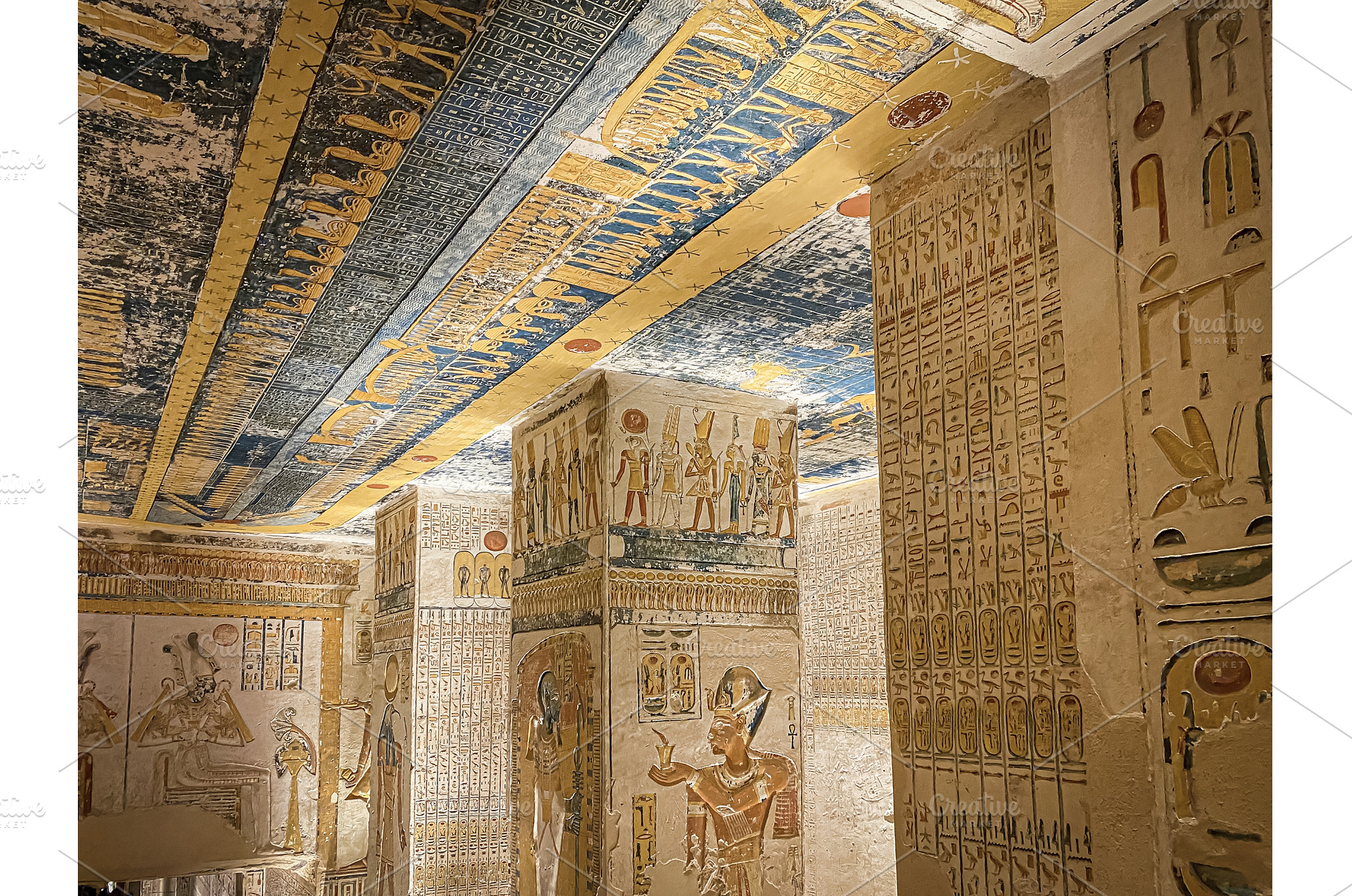 Tomb of Memnon KV9 in the Egyptian, an Architecture Photo by TatsianaSalauyova