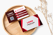 BM template with red & black, a Business Card Template by Vitoria's Collection (Thumbnail 2 of 4)