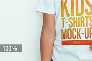 Kids T-Shirt Mock-Up Vol 4, a Shirt Mockup by Freeman Studio (Thumbnail 4 of 14)