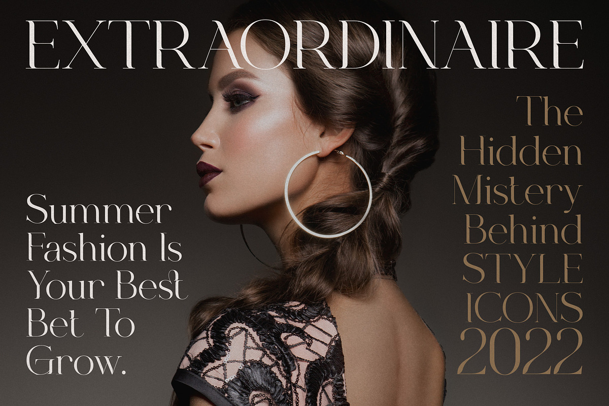 Mocktaile | Modern Luxury Typeface, a Serif Font by Krismagraph (Photo 8 of 10)