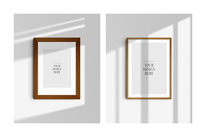 Frame Mockup 5:7 A4 Portrait