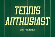 Sportzenn Bold Athletic Sport Font, a Slab Serif Font by Maulana Creative (Thumbnail 4 of 7)