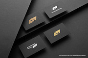 AW geometric monogram, a Branding & Logo Template by MuzaInspires (Thumbnail 5 of 5)