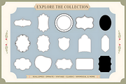 Poster Frame Stamps for Procreate, a Brush Add-On by HopeArtIllustration (Thumbnail 10 of 13)