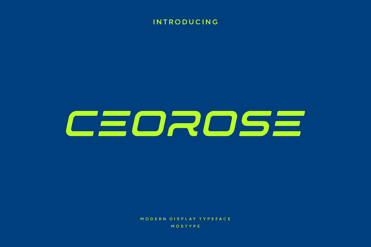 Ceorose - Modern Display Typeface, a Font by Letterna (Photo 1 of 4)