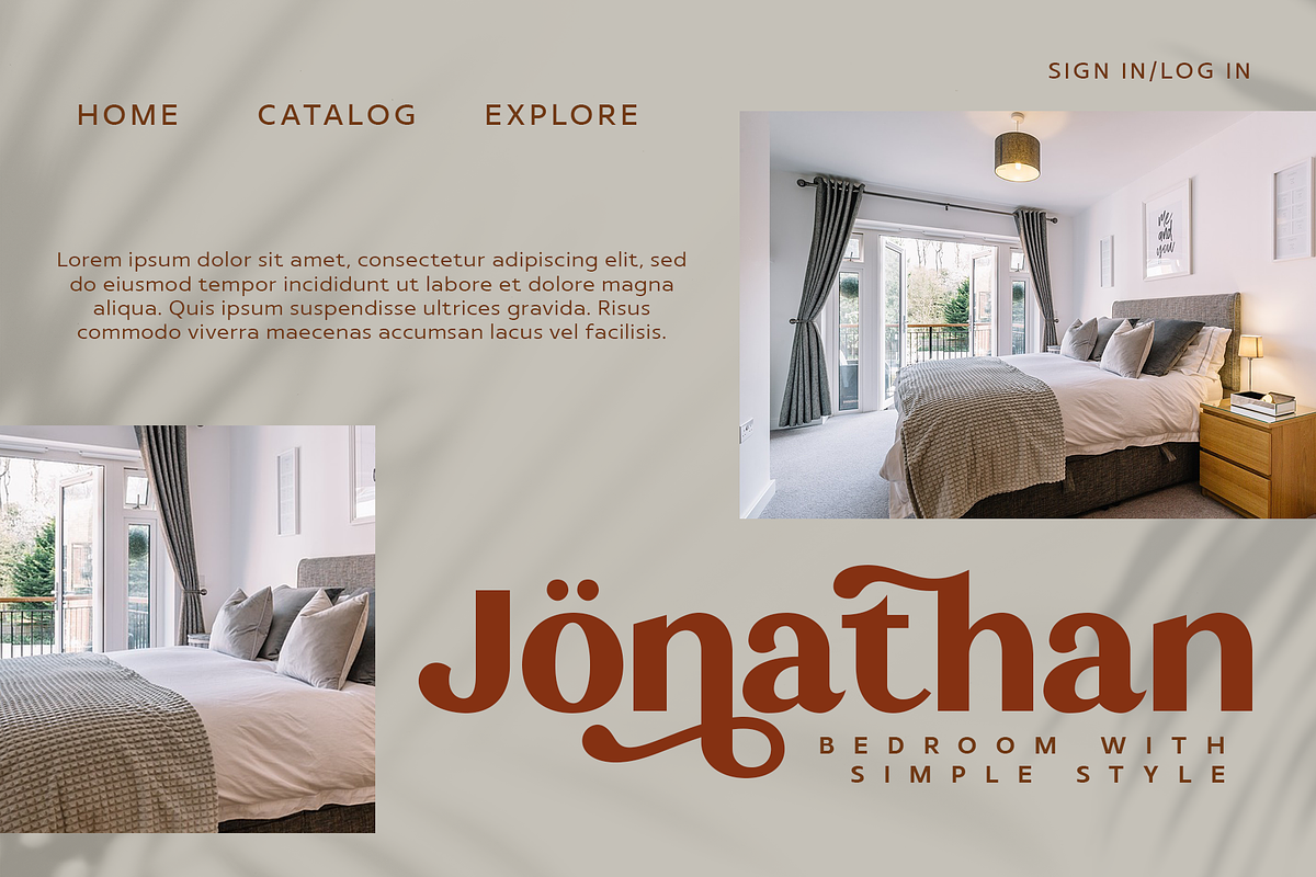 Forbiden Classy Sans Serif, a Sans Serif Font by Glyphstyle (Photo 3 of 6)