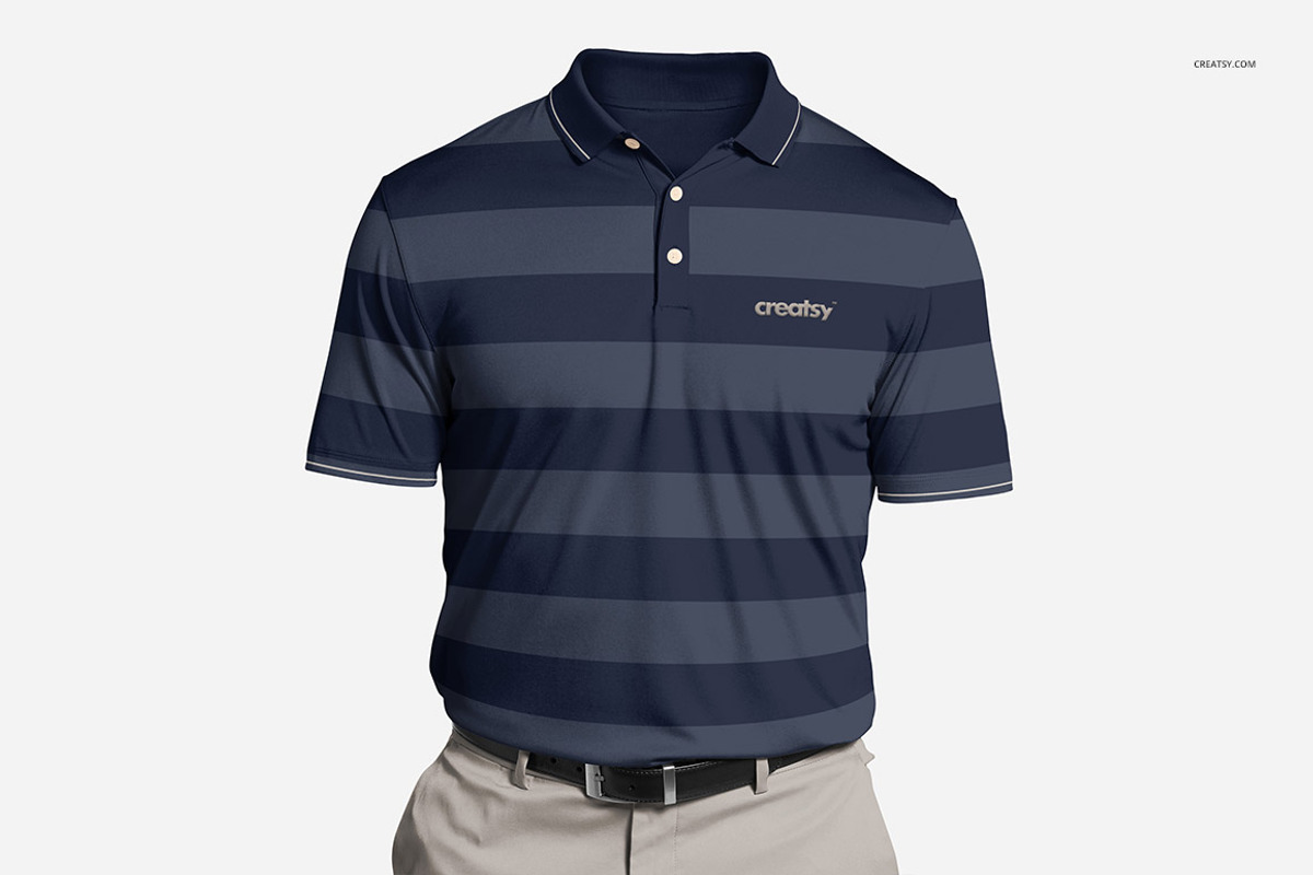 Polyester Polo Shirt Mockup Set, a Shirt Mockup by Creatsy (Photo 2 of 7)