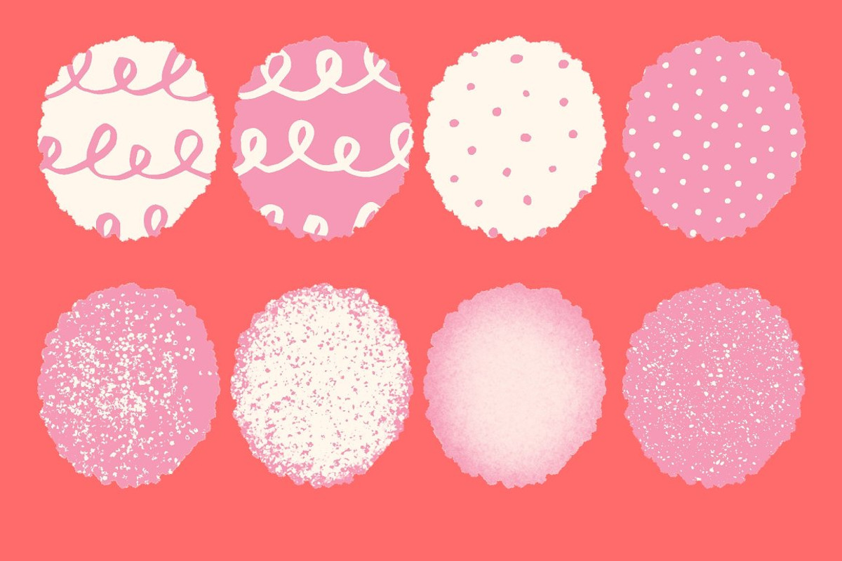 Procreate Essential Pattern Brushes, a Brush Add-On by KJP Designs (Photo 5 of 9)